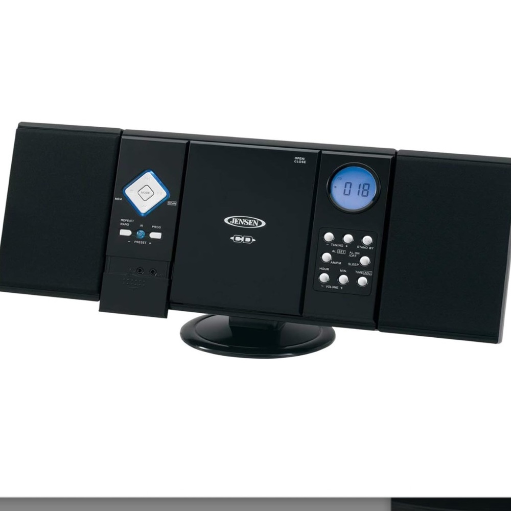 Jensen Wall-Mountable Cd System With Am/Fm Stereo Receiver 🔥HP🔥